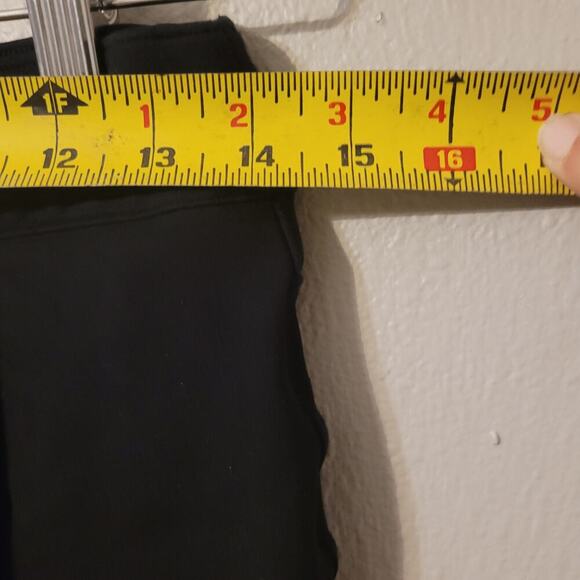 Spanx Womens Perfect High Rise Flare Pants Size M Petite Black Pull On Slimming - Picture 5 of 10